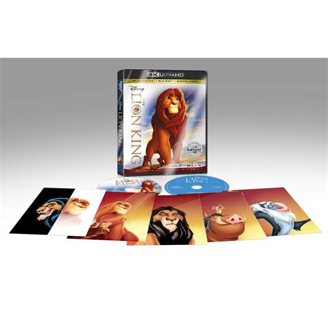 The Lion King Ultimate (4K Ultra HD / Blu-Ray / Digital) Limited Disney ...