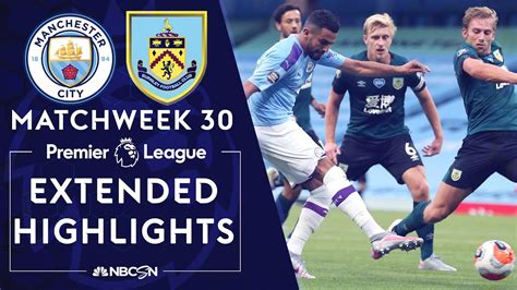 Manchester City v. Burnley | PREMIER LEAGUE HIGHLIGHTS | 6/22/2020 ...