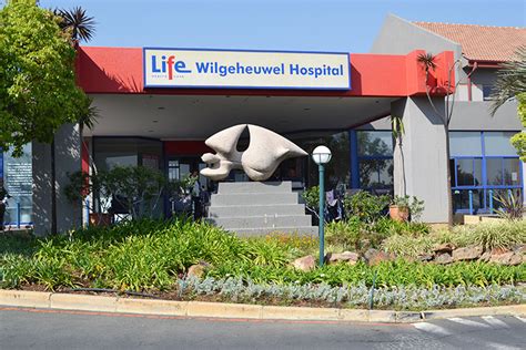 Life Wilgeheuwel Private Hospital Contacts Visiting Hours and list of Doctors - My Medical Aid ...