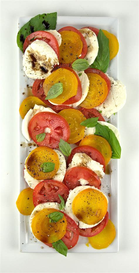 Caprese Salad with Yellow Beets – A Gourmet Food Blog