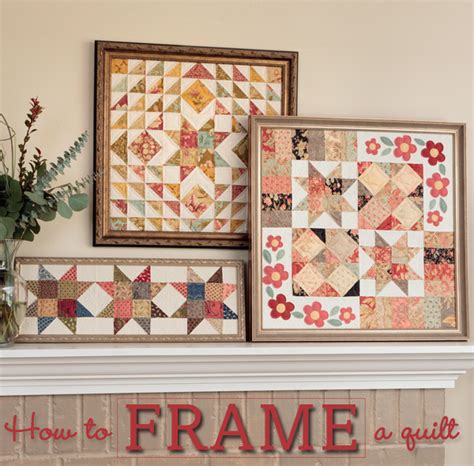 How To Frame a Quilt - Quilting Digest