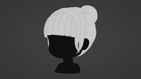 ArtStation - Chibi Female Hair Style 04 | Resources