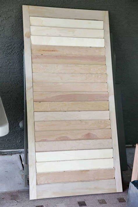 How to Build DIY Plantation Shutters From Plywood - TheDIYPlan