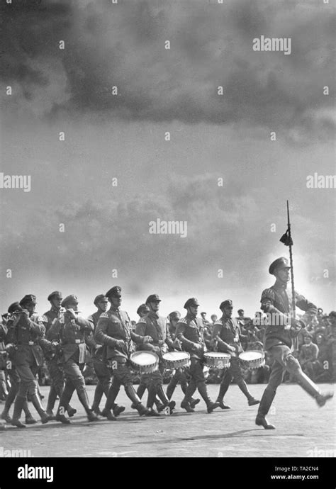 A music band is also marching at this parade Stock Photo - Alamy