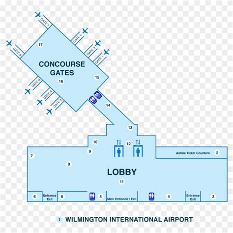 Shanghai International Airport Terminal Map