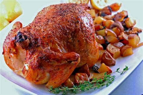 Garlic Roast Chicken | Blissfully Delicious