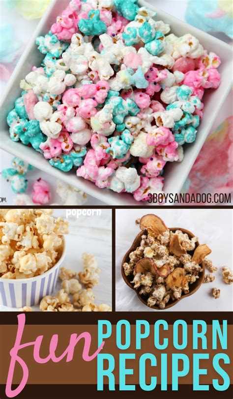 Gourmet Popcorn Recipes