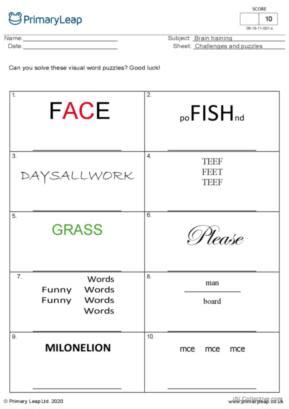 22 Rebus English ESL worksheets pdf & doc