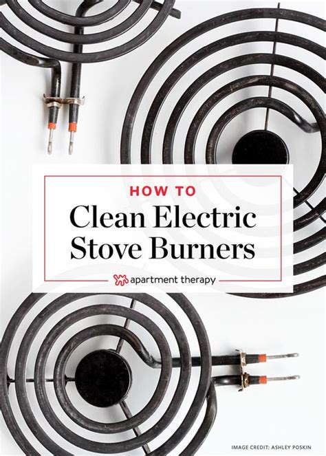 How to Clean Electric Stove Burners