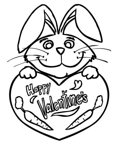 Free Printable Valentine Coloring Pages For Kids