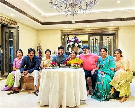 Pic Talk: Megastar Chiru With Brothers & Sisters