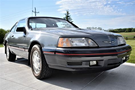 43k-Mile 1987 Ford Thunderbird Turbo Coupe 5-Speed for sale on BaT Auctions - sold for $12,500 ...