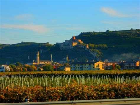 Soave Castle, Italy, Photo from the bus, Nikon Coolpix L310, 27mm, 1 ...