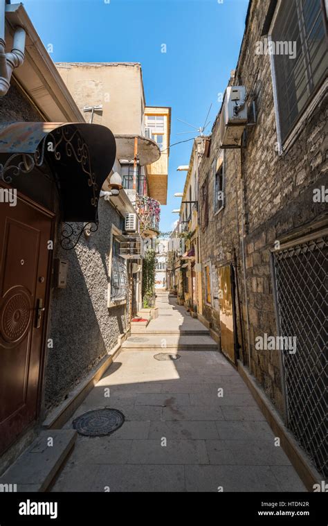 Azerbaijan, Baku, Old town city Stock Photo - Alamy