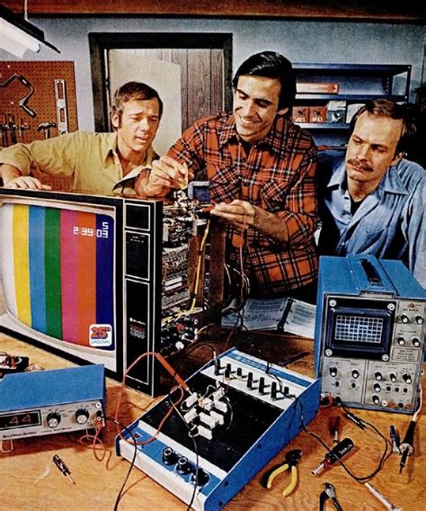 vintage television repair - Flashbak