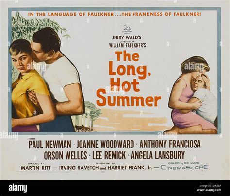 The Long, Hot Summer - Movie Poster Stock Photo - Alamy