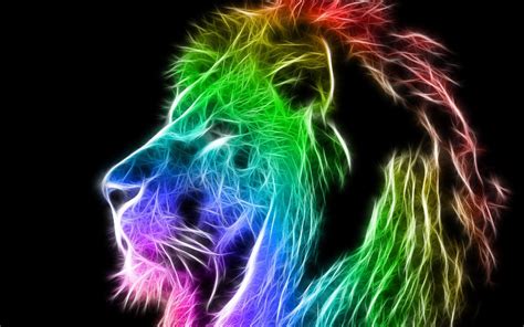 Colorful Lion Wallpaper - WallpaperSafari