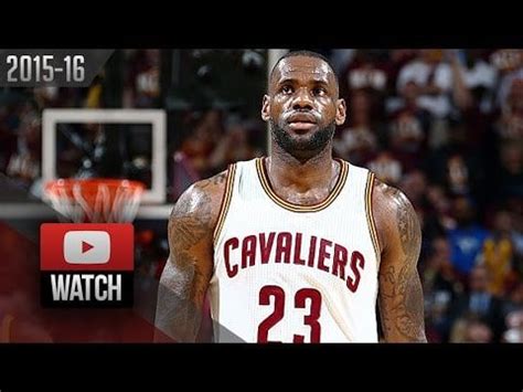 LeBron James vs Warriors 2016 Finals - 32 Pts, 11 Reb, 6 Ast, 2 Blk, BEAST! : nba