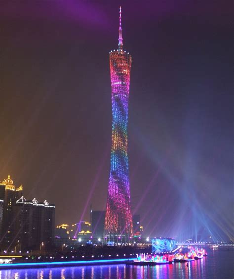 Canton Tower Guangzhou China Canton Tower Chinese