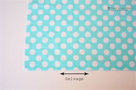 Sewing Tips: Selvage / Bias / Grain Definition - How to Cut a Fabric Edge