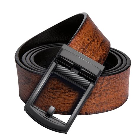 Brand Designer Belts for Men 2018 Fashion New Brown Blue Real Leather Mens Belt 3.5cm Wide Soft ...