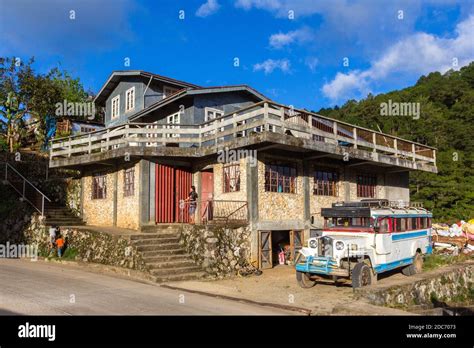 Stone house in Sagada, Philippines Stock Photo - Alamy