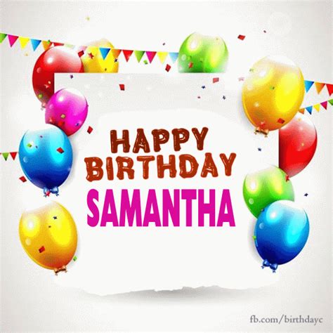 Happy Birthday SAMANTHA | Birthday Greeting | birthday.kim