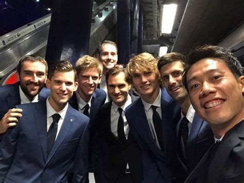 The Nitto ATP Finals singles class of 2018 looking dapper 😍 # ...