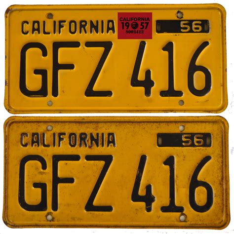 Collectibles & Art US: California 1960 california license plate ...