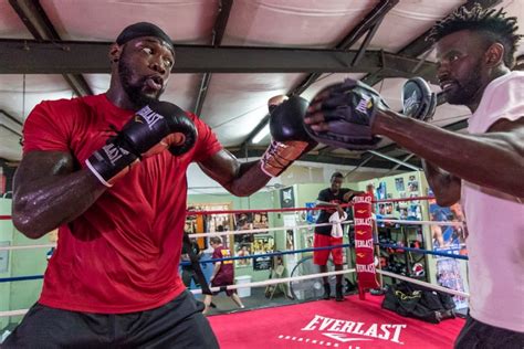 Photos: Deontay Wilder in Beast Mode, Training To Crush Stiverne ...