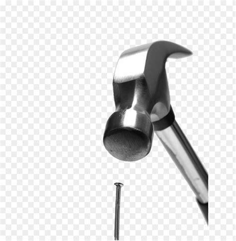 Free download | HD PNG Transparent Background PNG of hammer hitting nail - Image ID 68421 | TOPpng