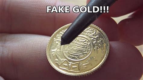 I was sold a FAKE GOLD COIN and this is what happened..... - YouTube