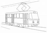 Tramway Coloring Pages sketch template