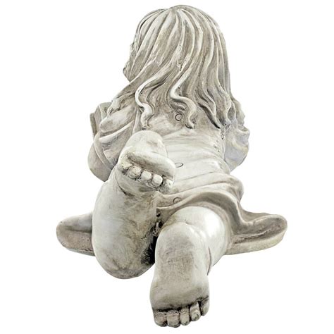 Design Toscano Scholar Little Girl Reading Garden Statue | Wayfair