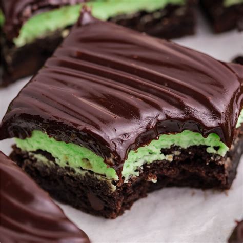 Mint Chocolate Brownies - My Incredible Recipes