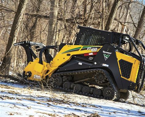 Vermeer Forestry Tractor with Customizable Mulcher Attachment