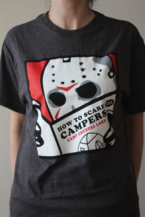 FRIDAY THE 13TH | Adult How To Scare Campers Jason - Men's T-Shirt