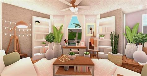 Bloxburg Cozy Aesthetic Living Room in 2021 | Aesthetic living room, Interior design, Design