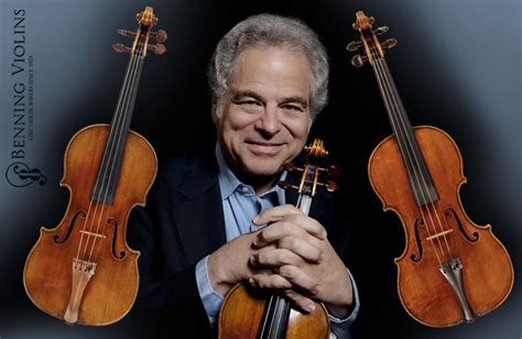 The Violins of Violinist Itzhak Perlman