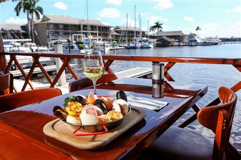 The Dock Restaurant on Naples Bay | Waterfront dining, The dock restaurant, Breakfast on the beach