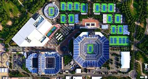 billie-jean-king-national-tennis-center-new-york-city-from-above-aerial-satellite | Earth photos ...