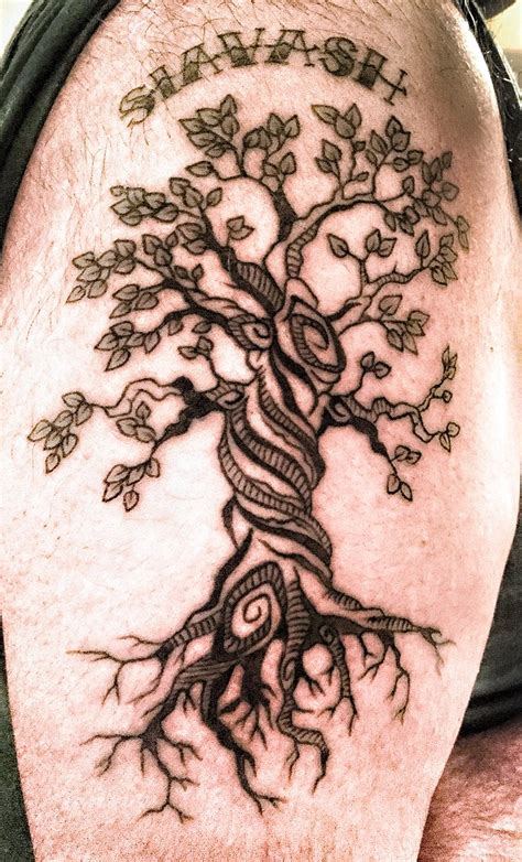 Tree Tattoo | My Siavash and Tree Tattoo | Taymaz Valley | Flickr