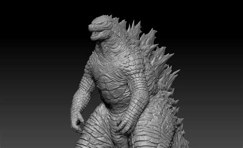 Godzilla 3D Model - FlippedNormals