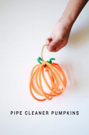 diy: pipe cleaner pumpkins | CAKIES