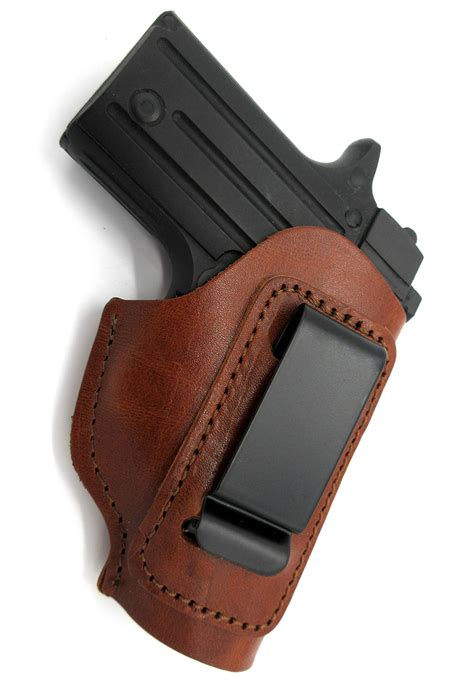 Buy Right Hand IWB AIWB Inside Pants Concealment Holster in Brown Leather for SIG SAUER P238 ...