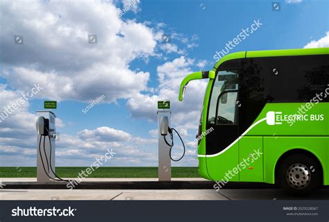 Electric Bus Charging Station Concept Stock Photo 2029228067 | Shutterstock