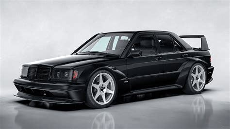 HWA provides first look at modern Mercedes 190 E Evo II