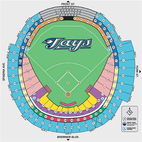 Blue Jays Stadium Map | Gadgets 2018