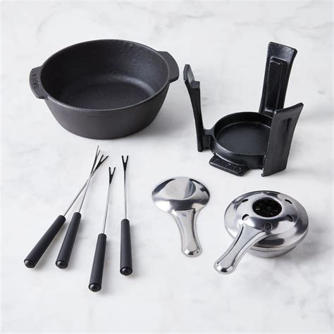 Boska Cast Iron Fondue Pot Set with 4 Fondue Forks, 1-Quart on Food52