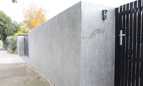 Cement-rendering-premixed-layer | Cement house, Concrete fence wall, Wall exterior